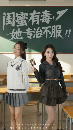 闺蜜有毒，她专治不服（60集）热门短剧榜单